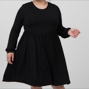 Modern Tunic Dress - Black